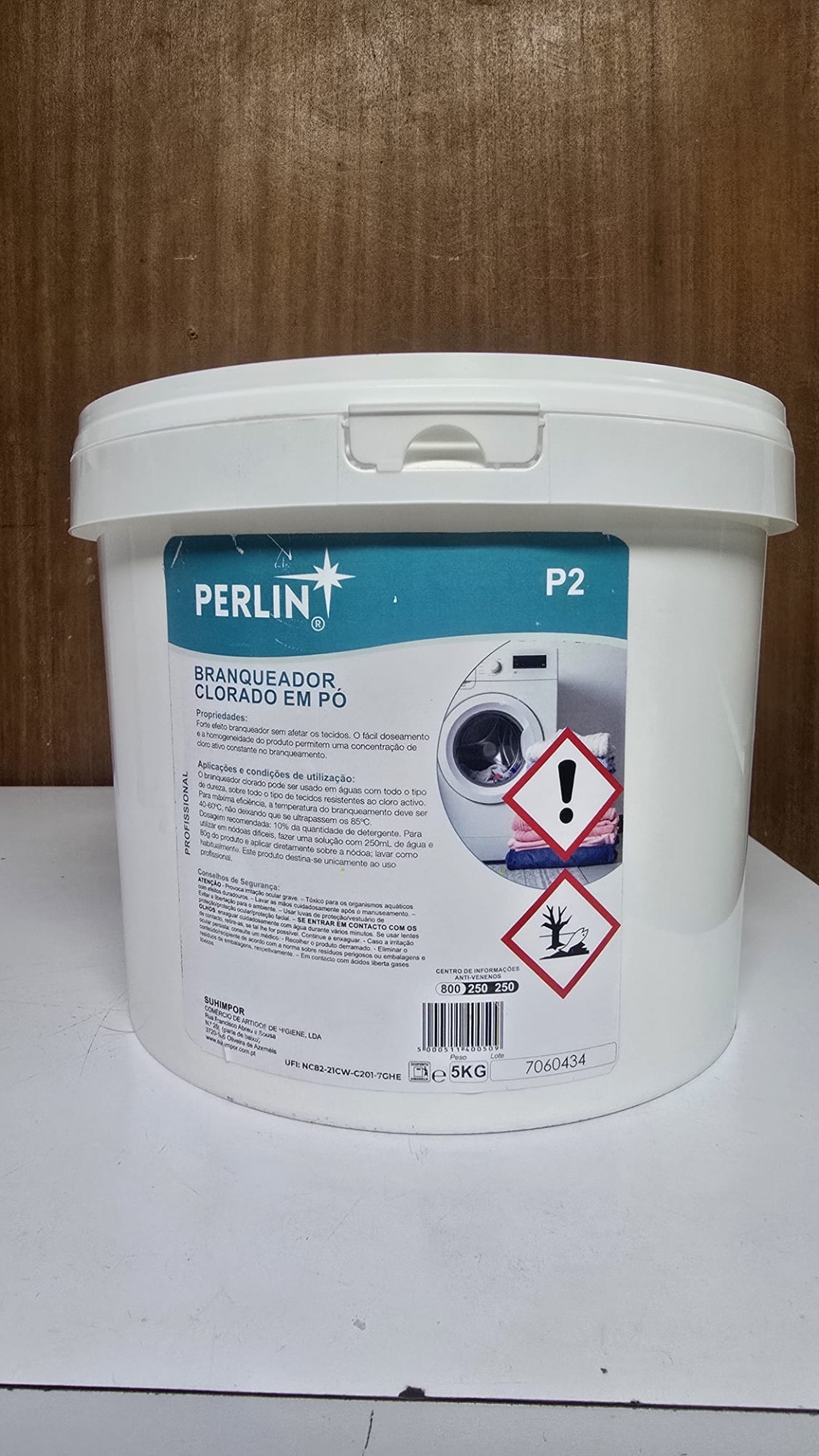 PERLIN branqueador clorado em pó